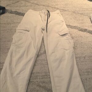 Women’s cream, corduroy, Cargo Pants